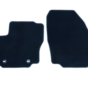 Predpražniki, premium velur Spredaj, črni